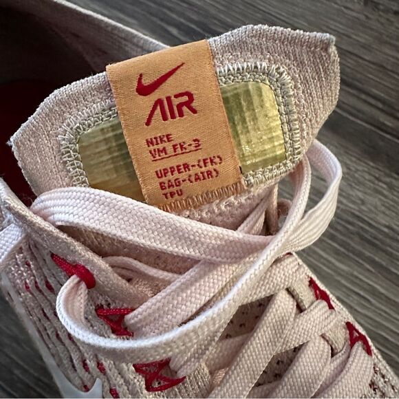 Nike Air Vapormax Flyknit 3 Sunset Tint White Pink AJ6910-602 - Picture 8 of 9